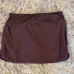 Women's Athletic Free Fly Skort in Deep Plum